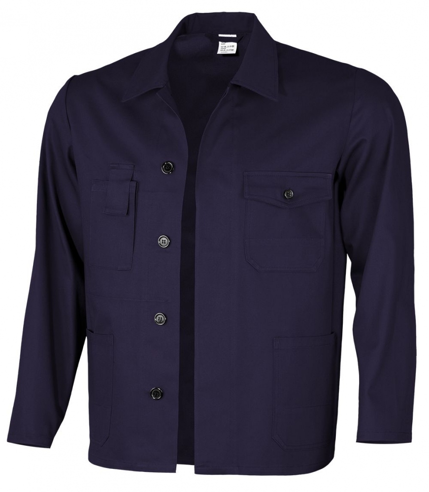 Qualitex Basic Arbeitsjacke BW 240g hydronblau