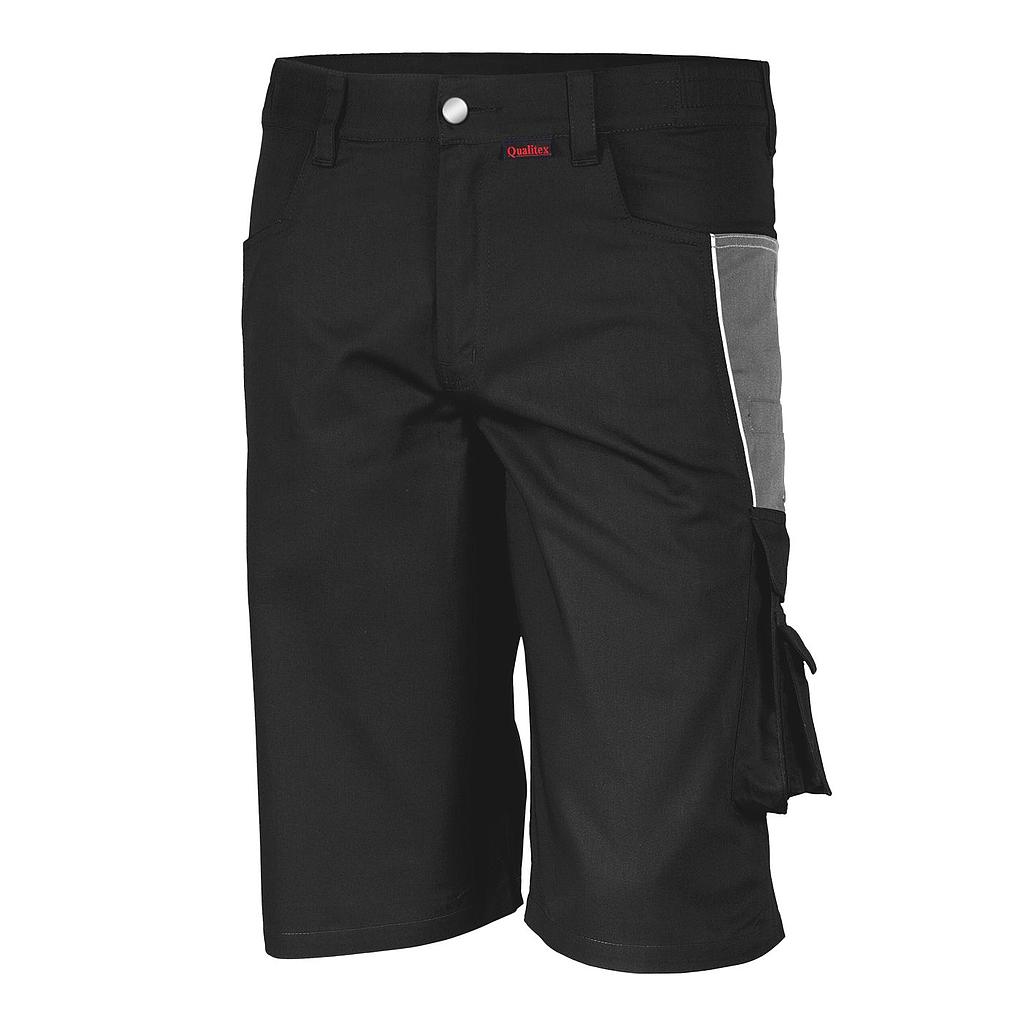 Qualitex Pro Shorts MG 245g schwarz/grau