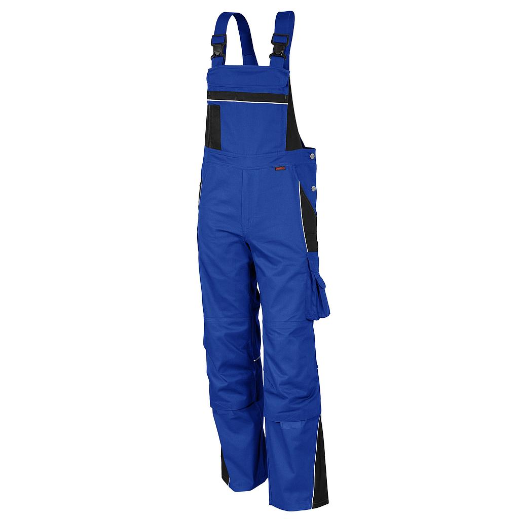 Qualitex Pro Latzhose MG 245g kornblau/schwarz