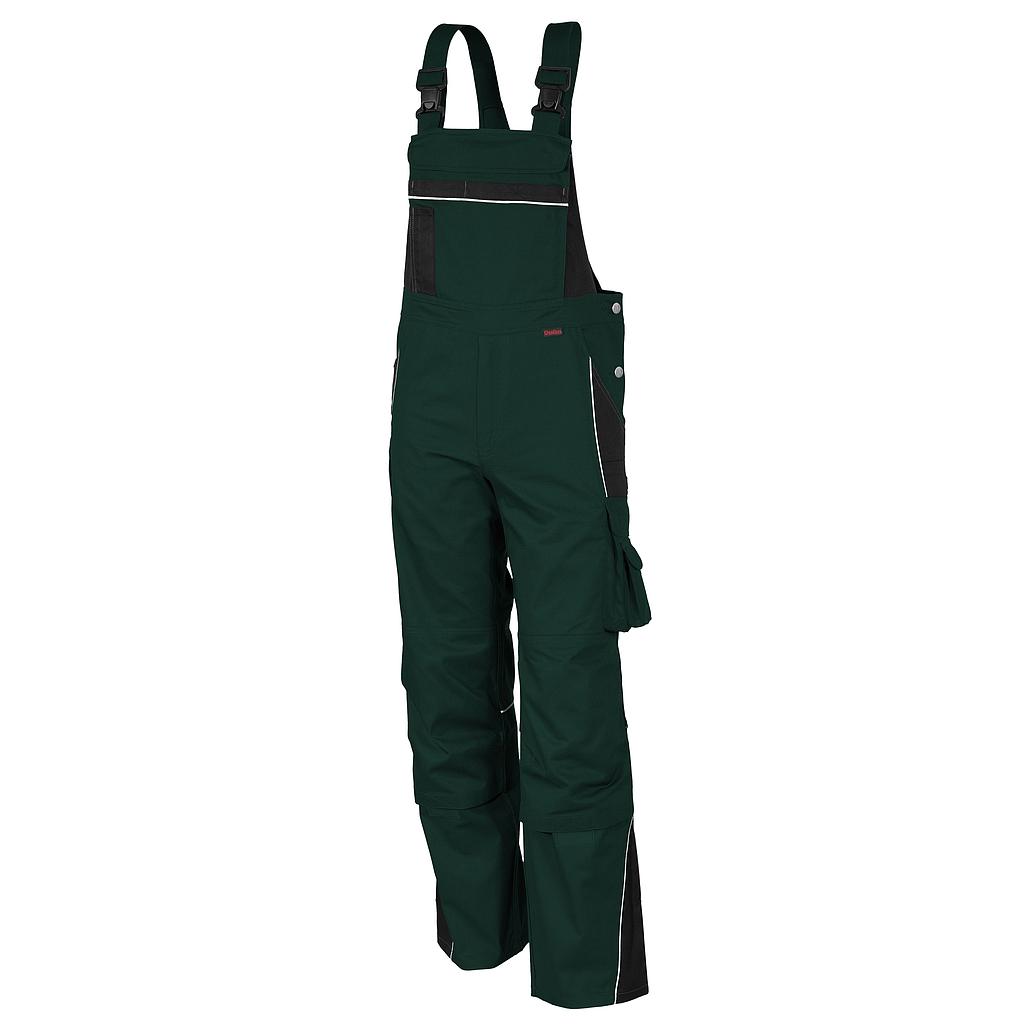Qualitex Pro Latzhose MG 245g grün/schwarz