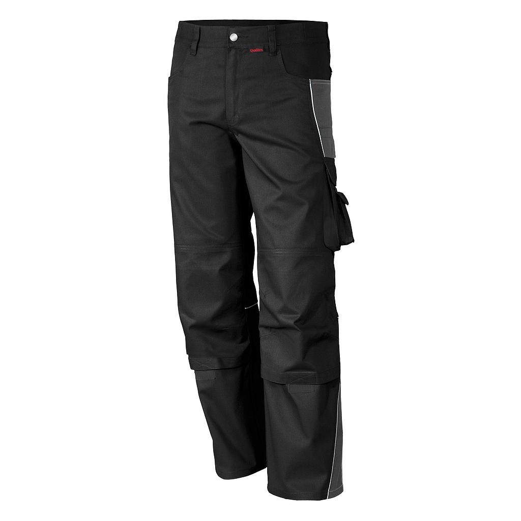 Qualitex Pro Bundhose MG 245g schwarz/grau
