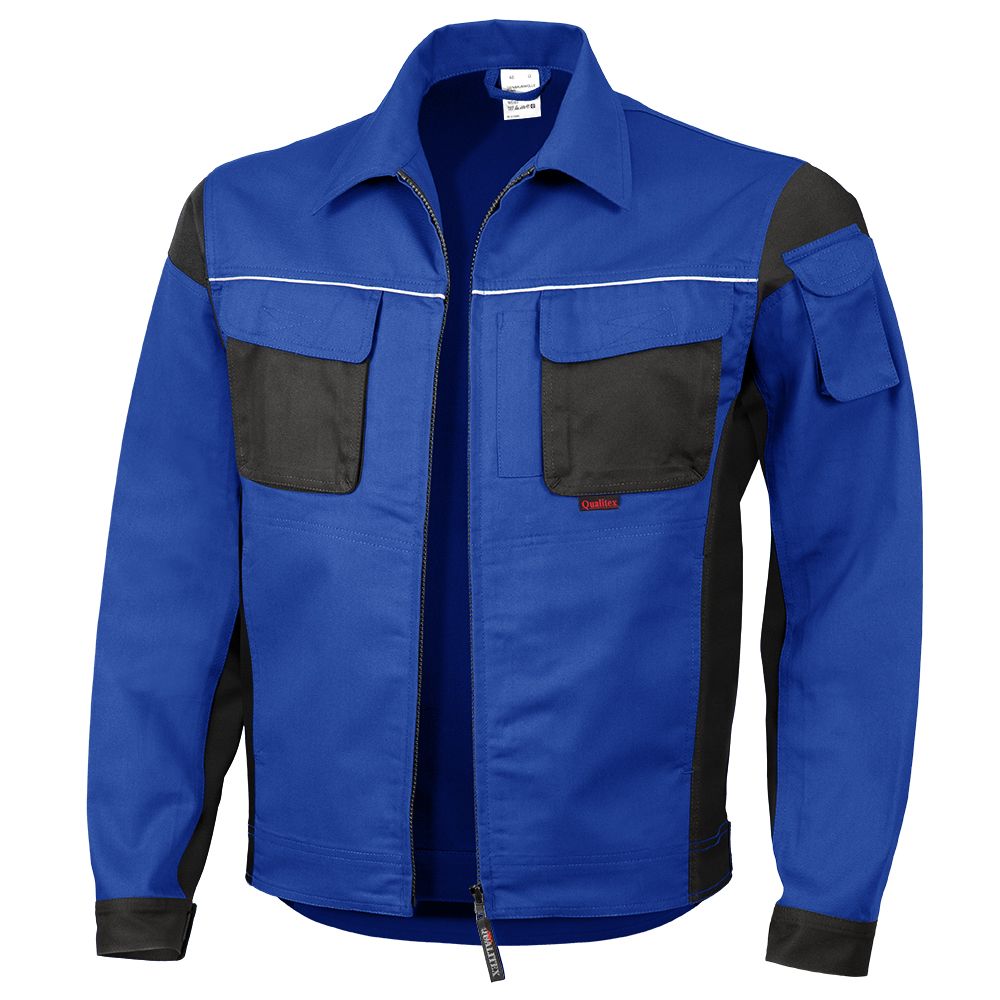 Qualitex Pro Bundjacke MG 245g kornblau/schwarz