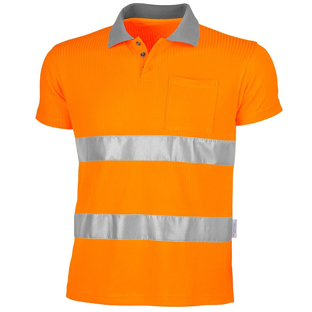 Qualitex Signal WS Poloshirt MG 175g warnorange