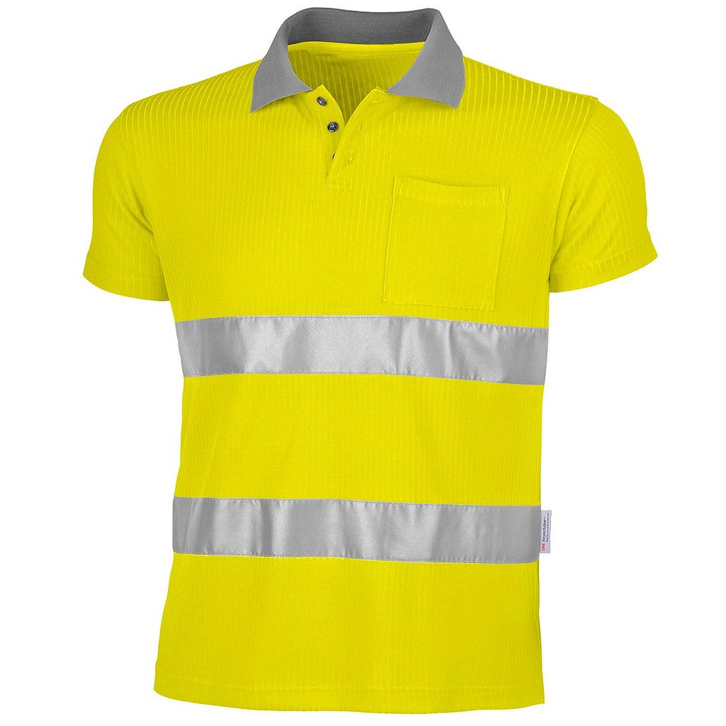 Qualitex Signal WS Poloshirt MG 175g warngelb