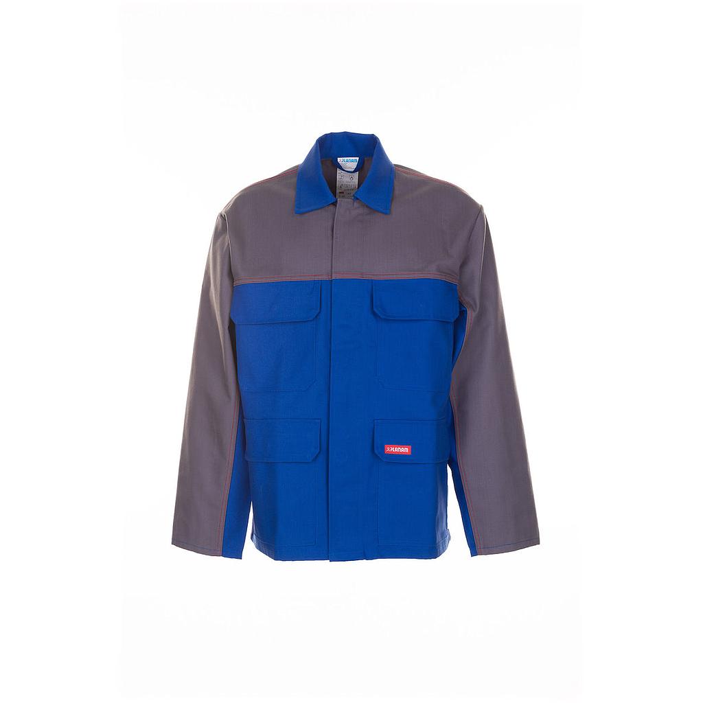 Planam Major Protect Jacke 1-lagig kornblumenblau/grau