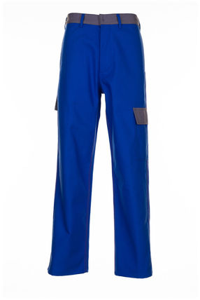 Planam Major Protect Bundhose kornblumenblau/grau