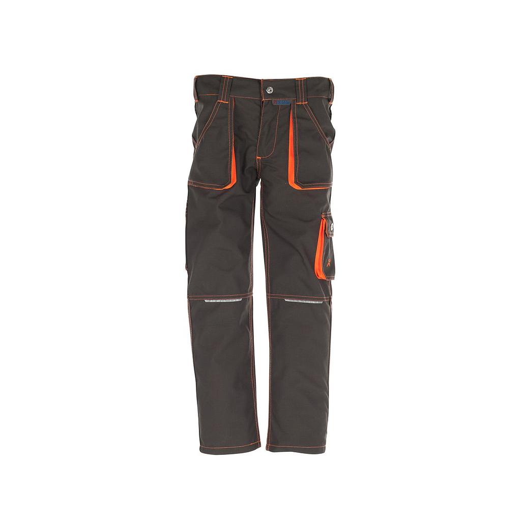 Planam Junior Bundhose oliv/orange