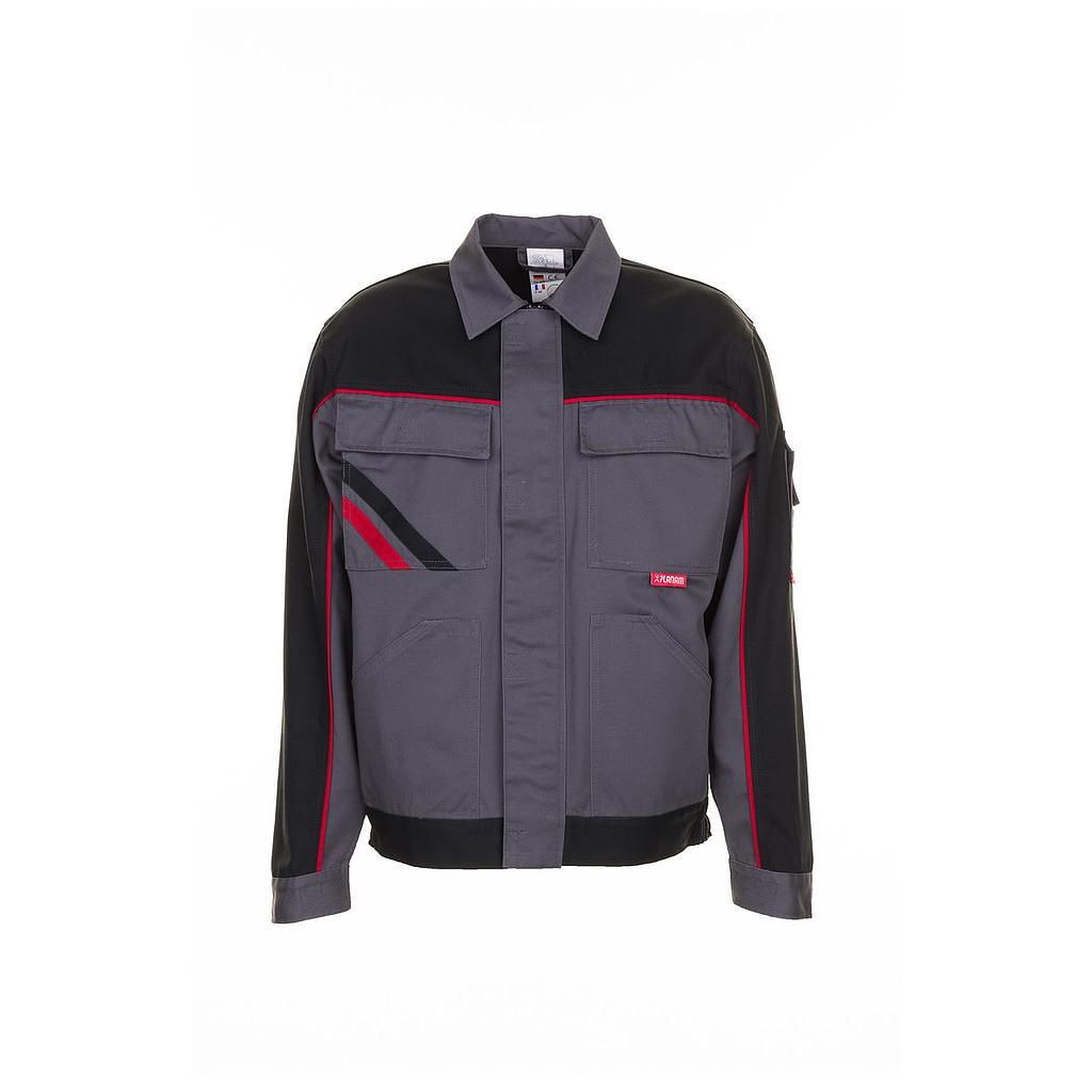 Planam Highline Bundjacke schiefer/schwarz/rot