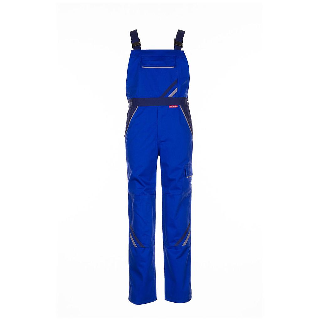 Planam Highline Latzhose kornblumenblau/marine/zink
