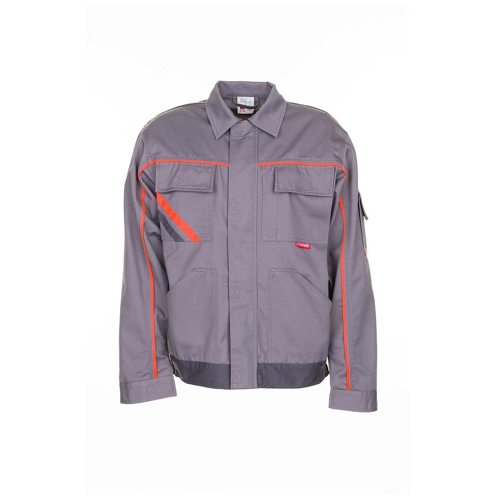 Planam Visline V2 Bundjacke zink/orange/schiefer