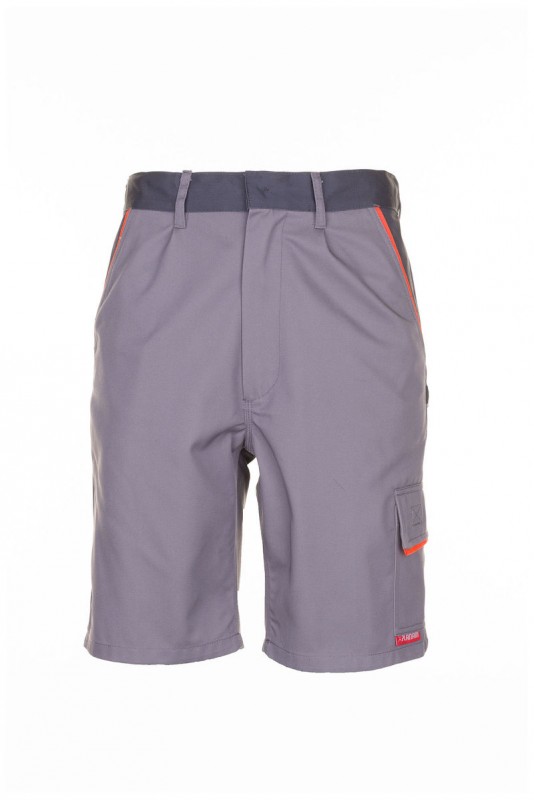 Planam Visline Shorts zink/orange/schiefer