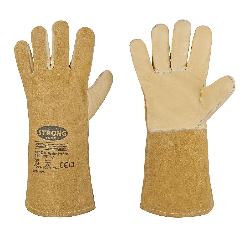 Handschuh STRONGHAND® Leder kombiniert Welder-Profi4