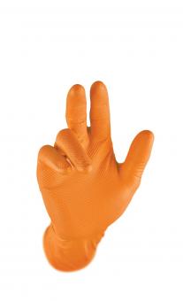 Nitril-Handschuh STRONGHAND® Grip Orange