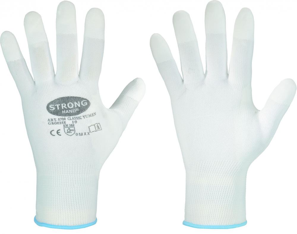 Handschuh mit PU-Beschichtung STRONGHAND® YUMEN weiß