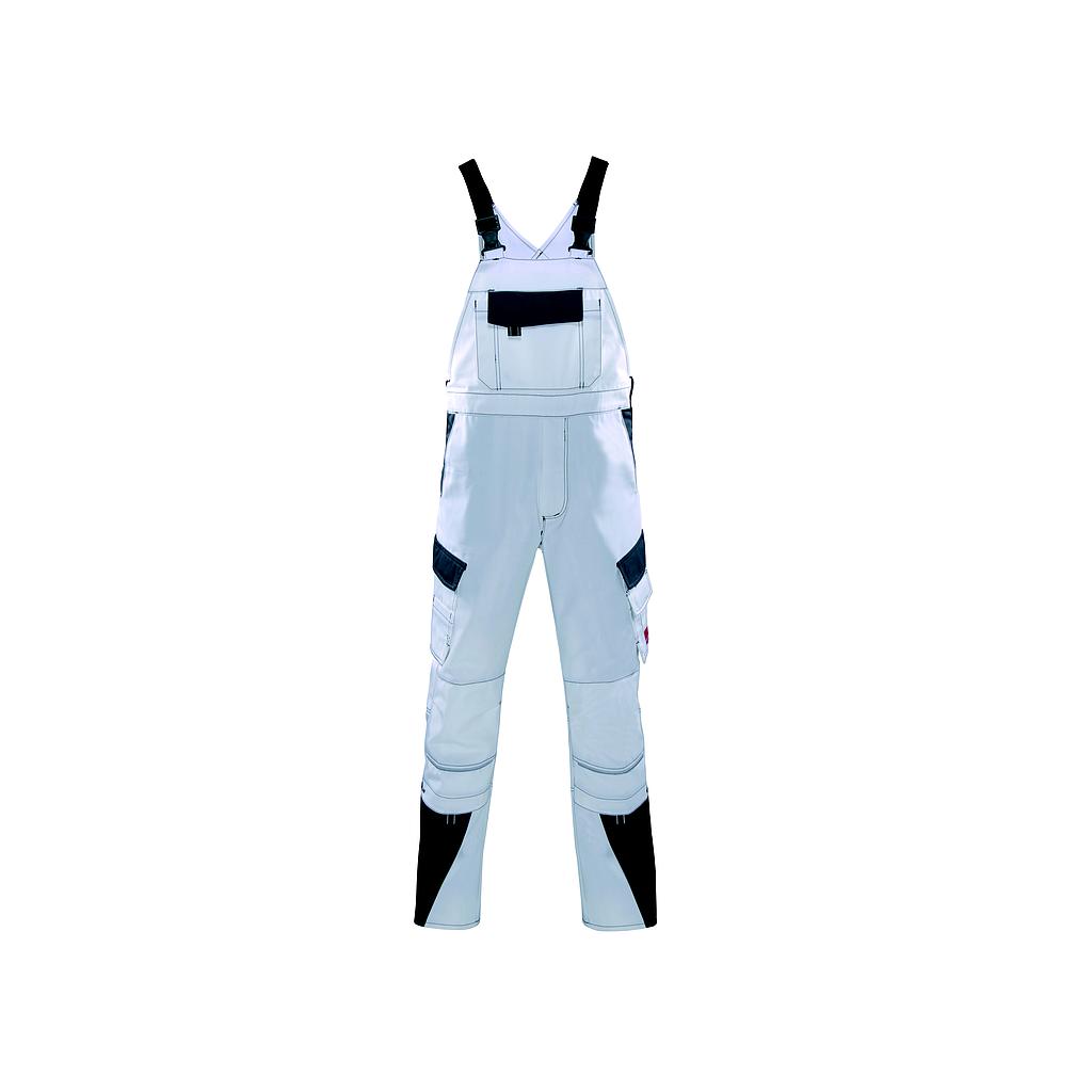 Latzhose 1974 Teamwork weiss/dunkelgrau