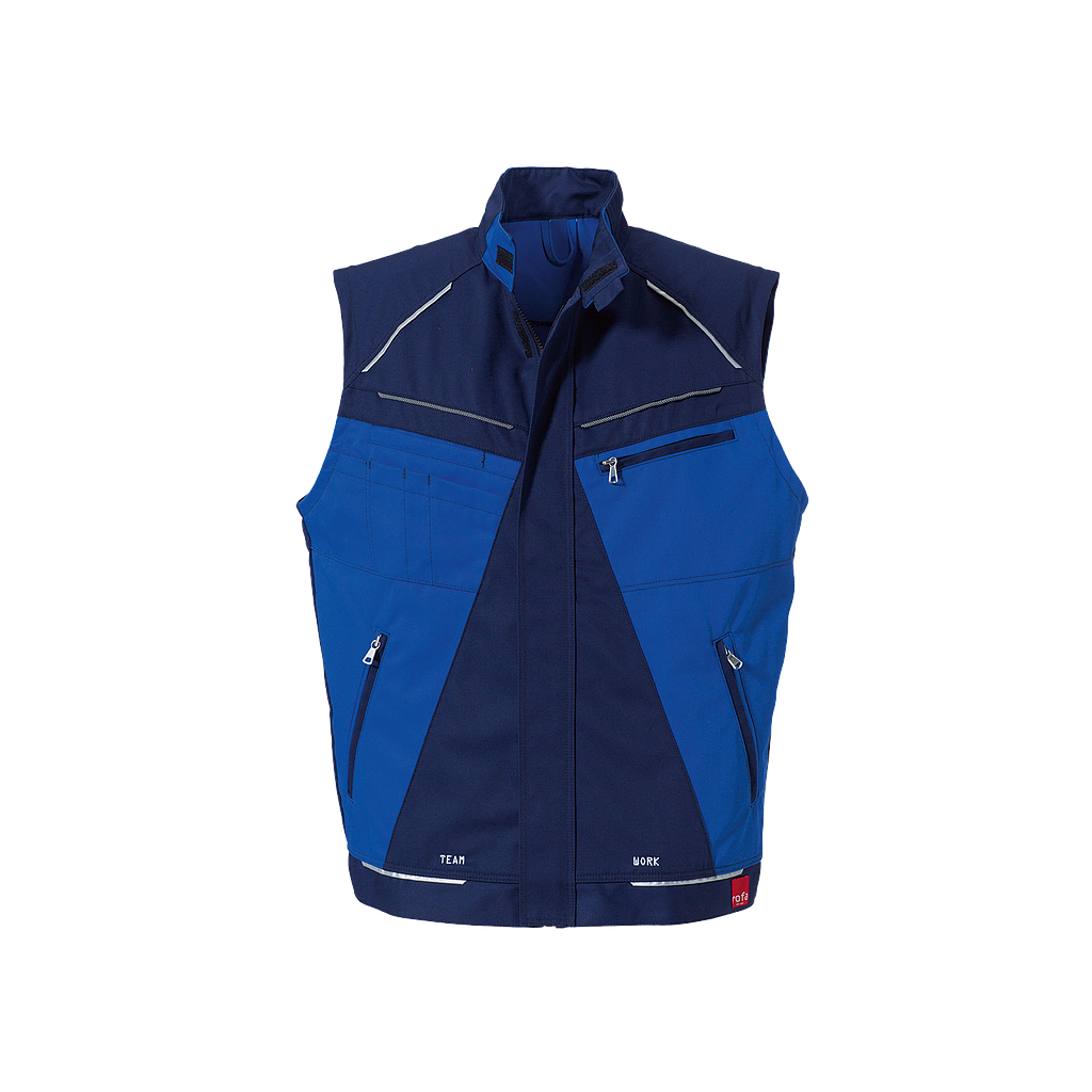 Weste 2060 Teamwork marine/kornblau