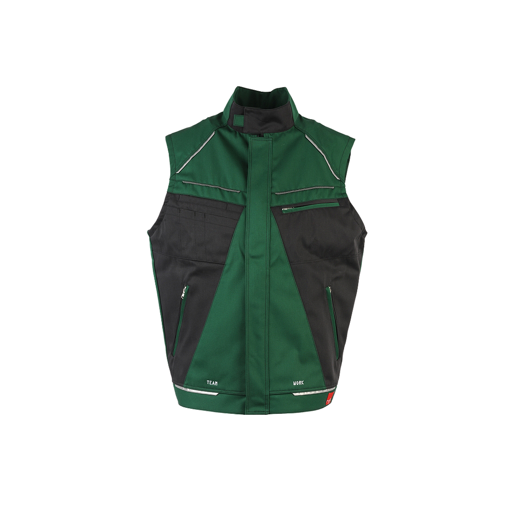 Weste 2060 Teamwork grün/anthrazit
