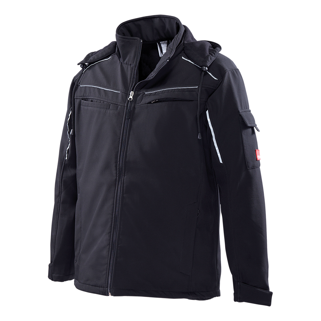Auslaufartikel - Softshelljacke 1382 Teamwork schwarz