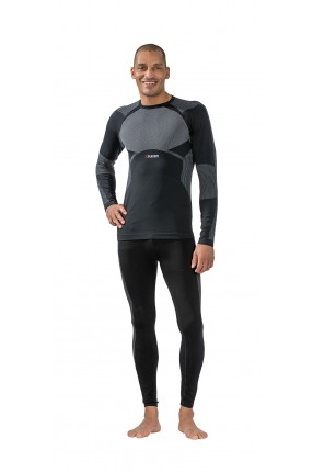 Planam Funktionsunterwäsche Set Fit 250 g/m² schwarz