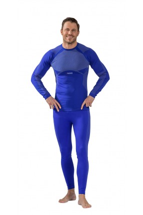 Planam Funktionsunterwäsche Set Fit 250 g/m² blau
