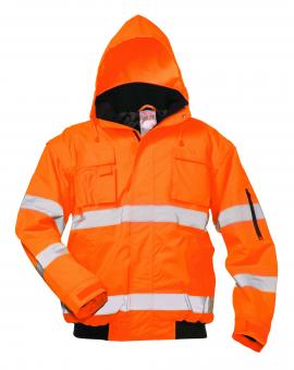 SAFESTYLE® Warnschutz Pilotjacke Tom fluoreszierend orange