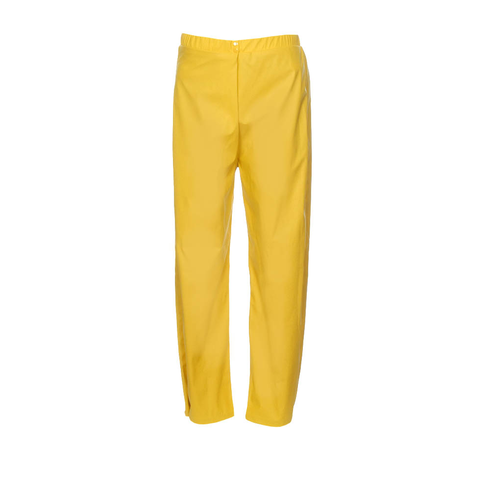 Regen-Bundhose aus Stretch-PU gelb