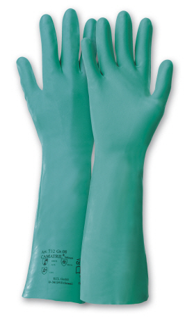 Nitril-Handschuh Camatril® Velours grün