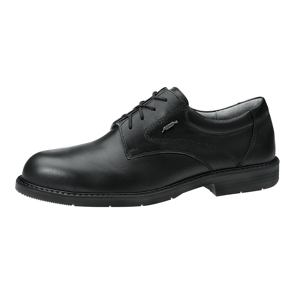 Abeba Halbschuh, schwarz, S2 SRA, Stahlkappe, ESD, EN ISO 20345:2011