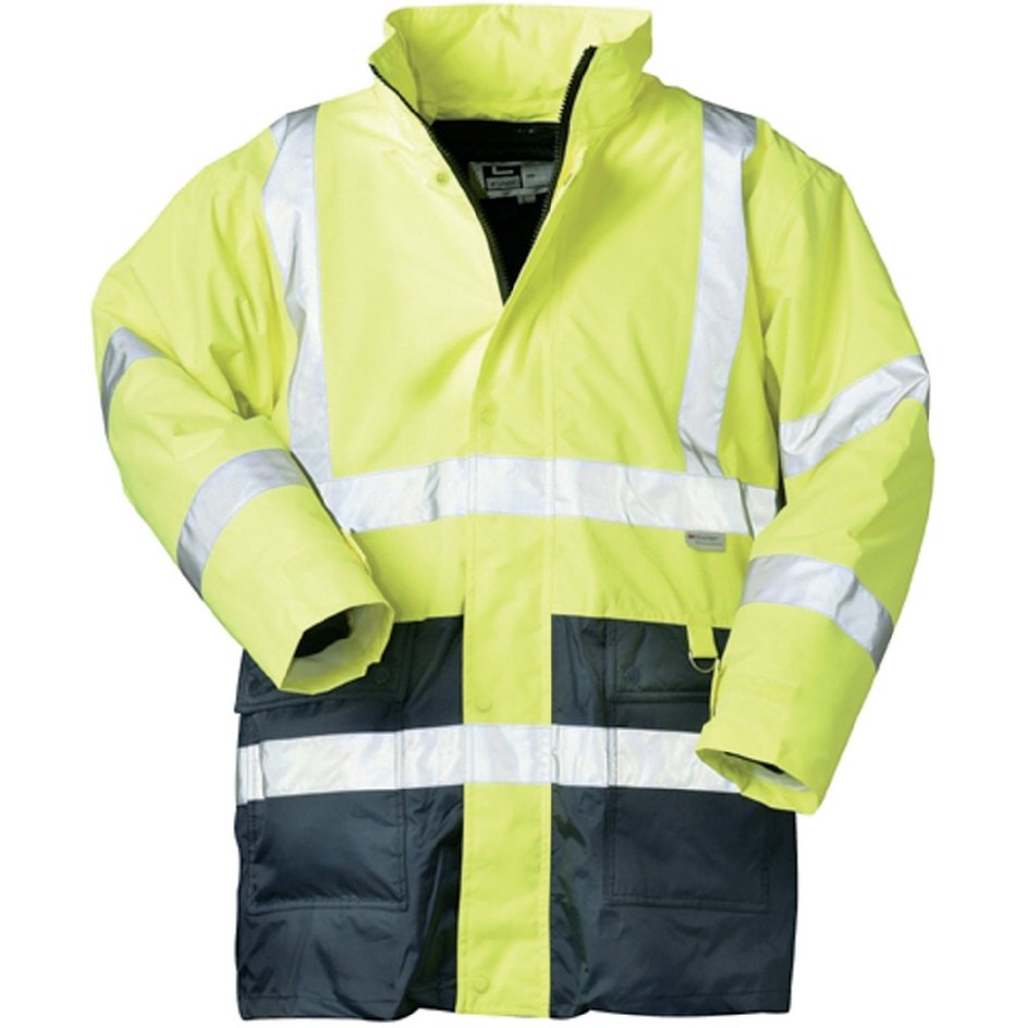 SAFESTYLE® Warnschutz-Parka 2 in 1 SEBASTIAN gelb/marine