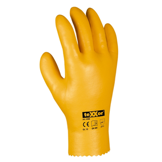 (Auslaufmodell) teXXor® - 2390 NOVADEX Nitril-Handschuh, Vollbeschichtung, gelb