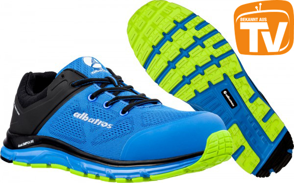 albatros® Halbschuh Lift Blue Impulse Low S1P ESD HRO SRA