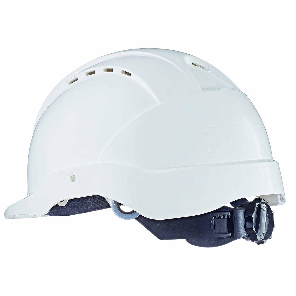 TECTOR® Schutzhelm INDUSTRIE mit Drehradverschluss weiß