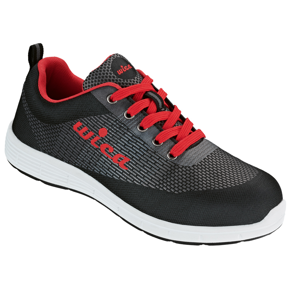 Halbschuh POLLINO Wica  S1P schwarz/rot 