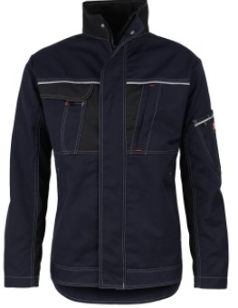 Bundjacke Inflame blue shadow/schwarz