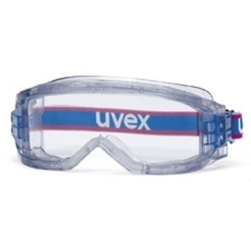 Vollsichtbrille, uvex ultrasonic mit Helmhalterung, innenseitig Beschlagfei