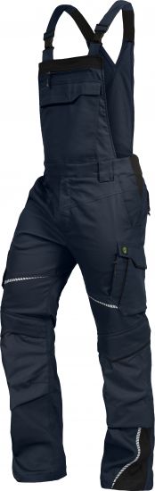 Latzhose Flex-Line Leibwächter marine/schwarz