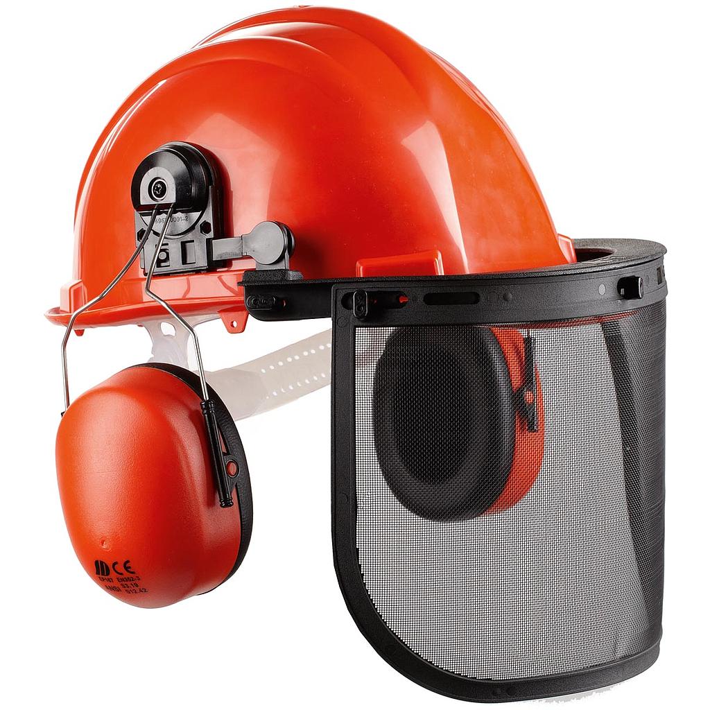 Waldarbeiter-Helmset orange