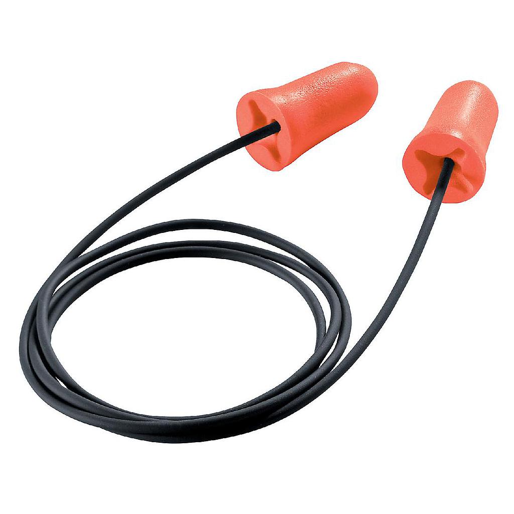 uvex com4-fit Gehörschutzstöpsel mit Kordel SNR 33 dB 100 Paar im Karton
