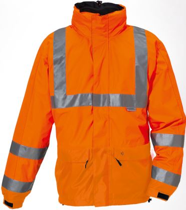 SJ Winter- und Wetterschutz Warn- und Wetterschutzjacke leuchtorange