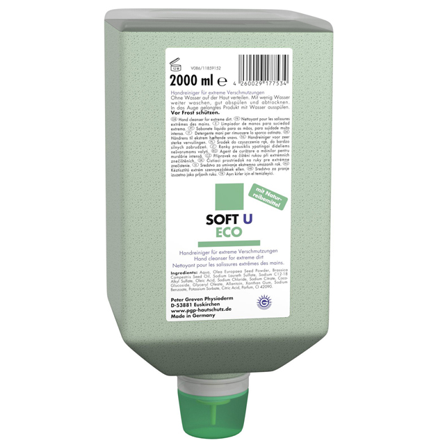 Hautreiniger GREVEN® SOFT U ECO VE : 6 Flaschen à 2000ml