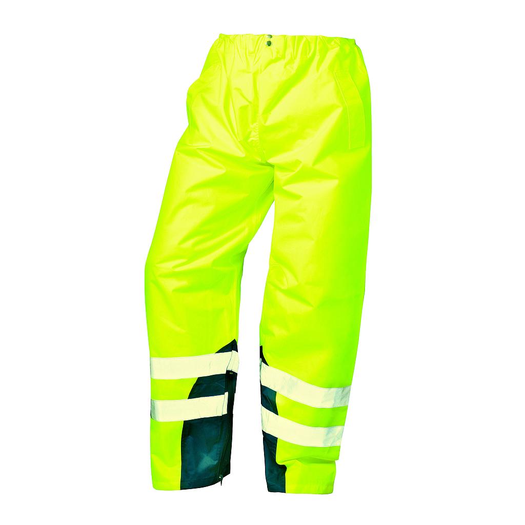 SAFESTYLE® Warnschutz Regenbundhose Renz gelb/marine