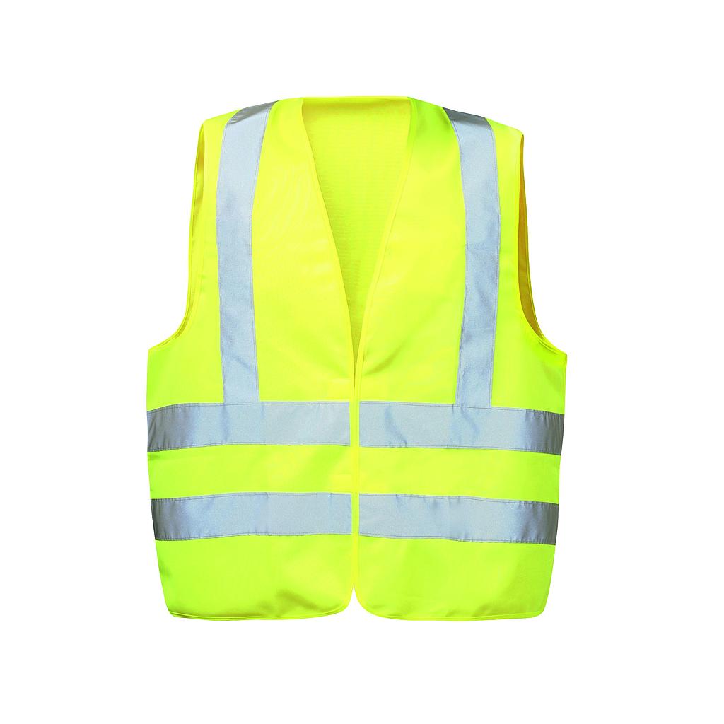 Warnweste gelb mit Schulterreflexstreifen EGON