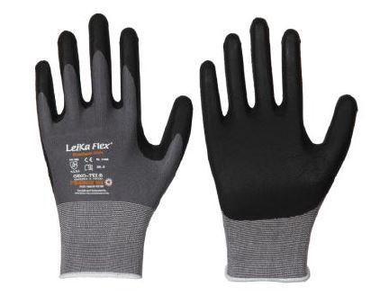 Handschuh RL 1466  LeiKaFlex® Feinstrick Nylon/Elastan mit Nitril-Microschaumbeschichtung  