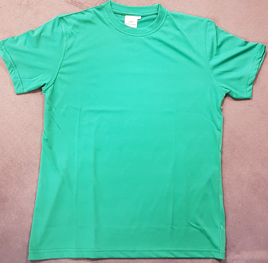 Moose Damen COOLMAX® Shirt 1/2 Arm Rundhals (Pantone 334) grün - Verkauf solange der Vorrat reicht!