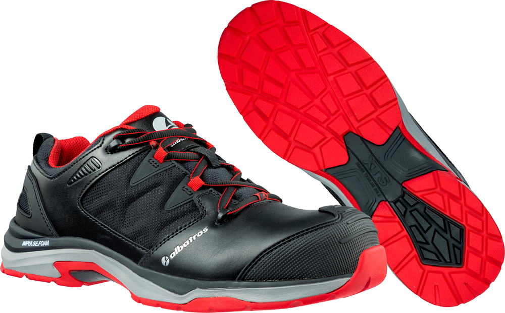 albatros® Halbschuh Ultratrail Black Low S3 ESD HRO SRC