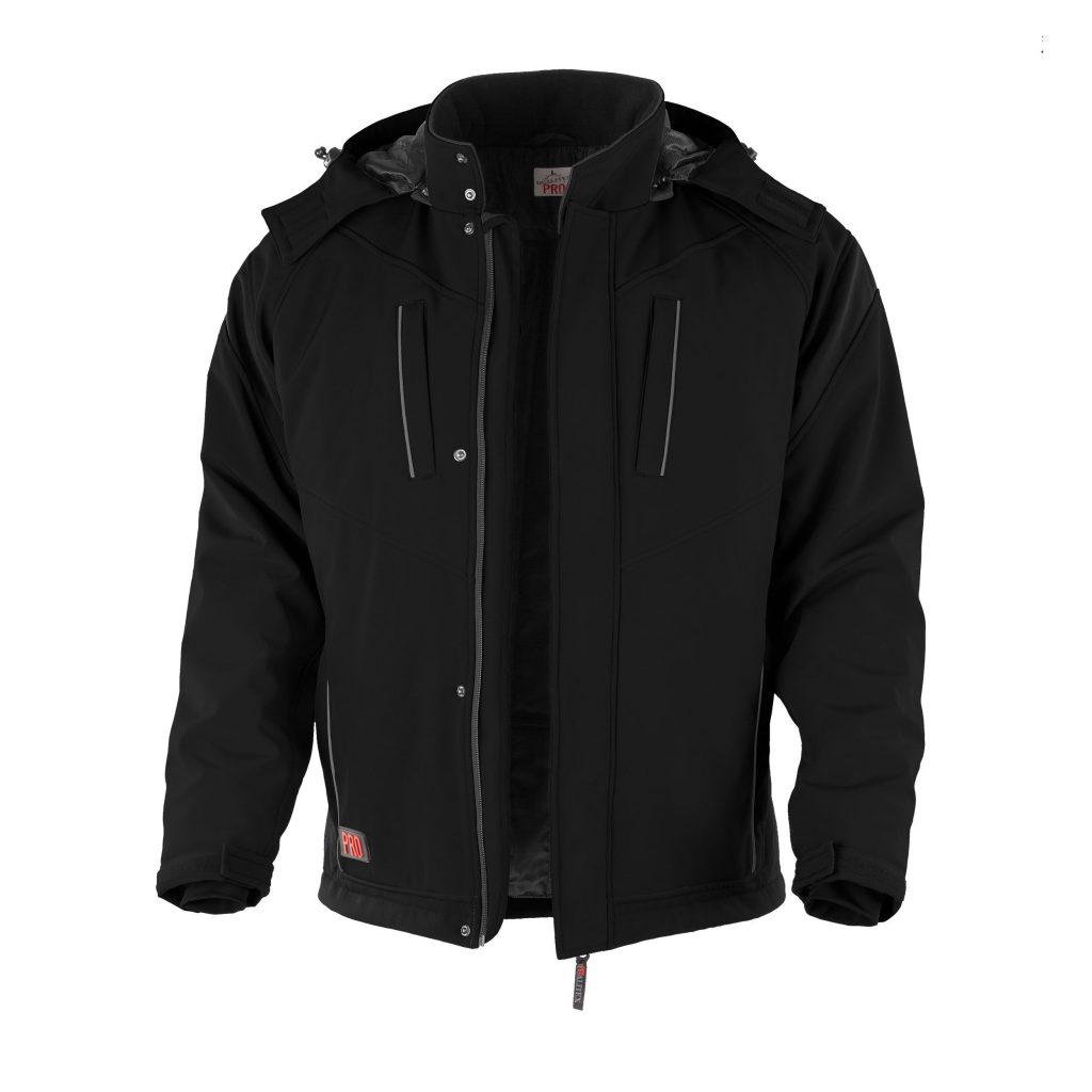 Qualitex Pro Winterjacke schwarz