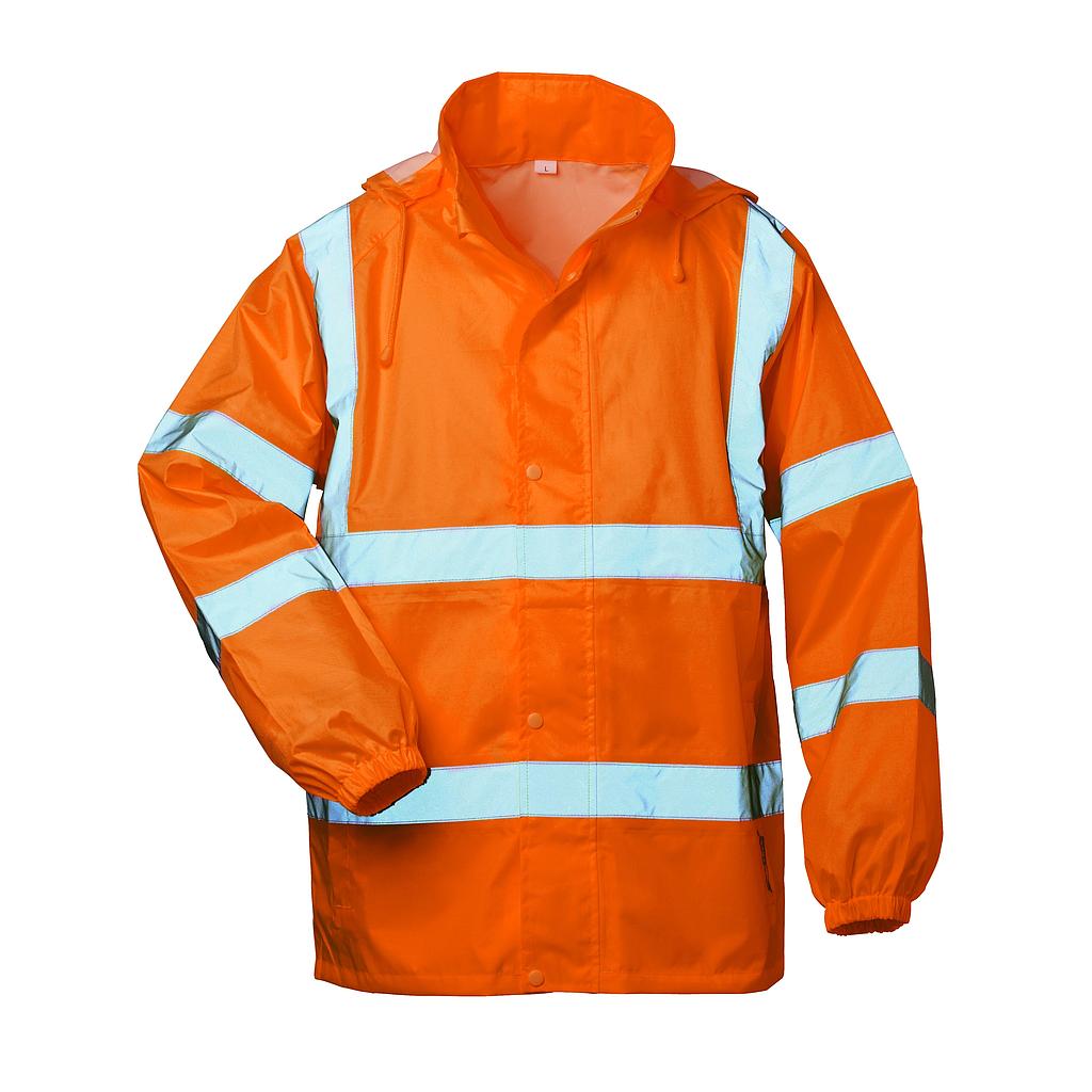 SAFESTYLE® Warnschutz-Regenjacke HAUKE fluoreszierend orange
