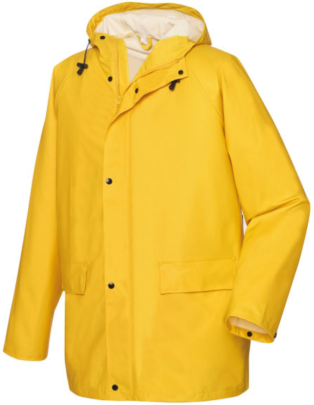 teXXor® Wetterschutz-Regenjacke LIST gelb