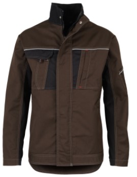 Bundjacke Inflame chocolate brown/schwarz