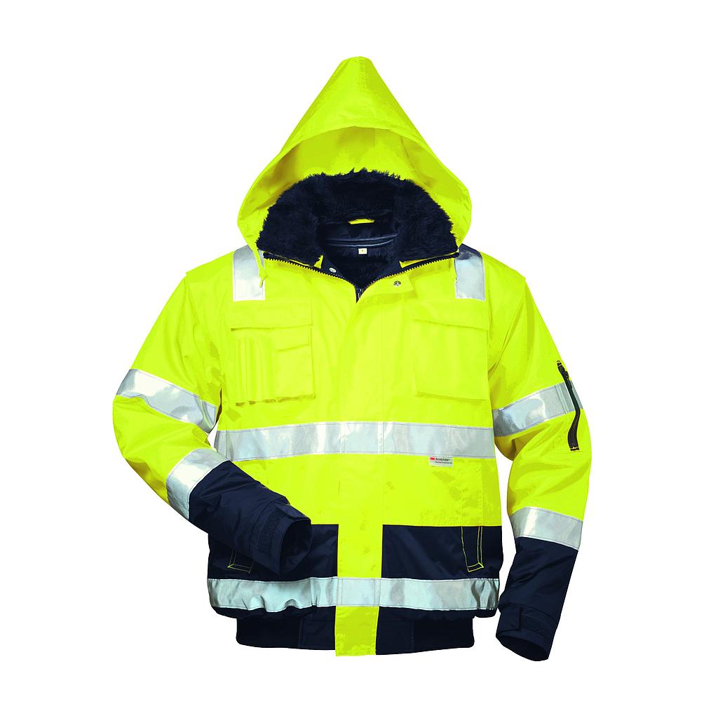 elysee® Warnschutz Pilotjacke 4 in 1 Arthur gelb/marine